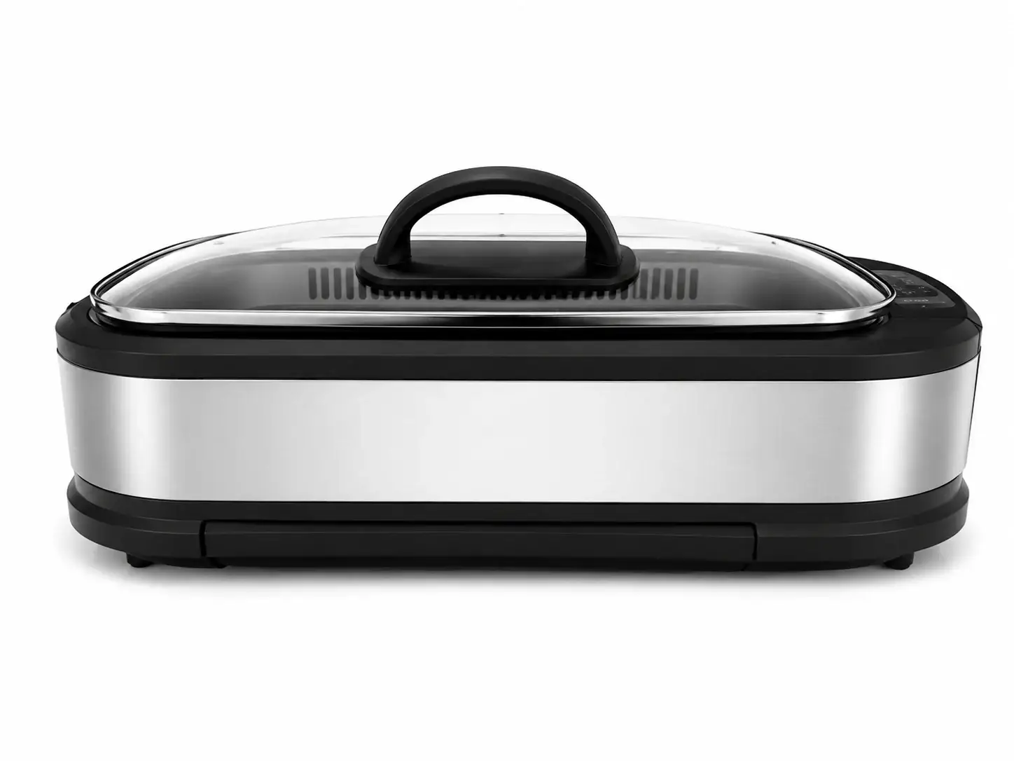 Smokeless Indoor Grill with Hinged Lid product image 1