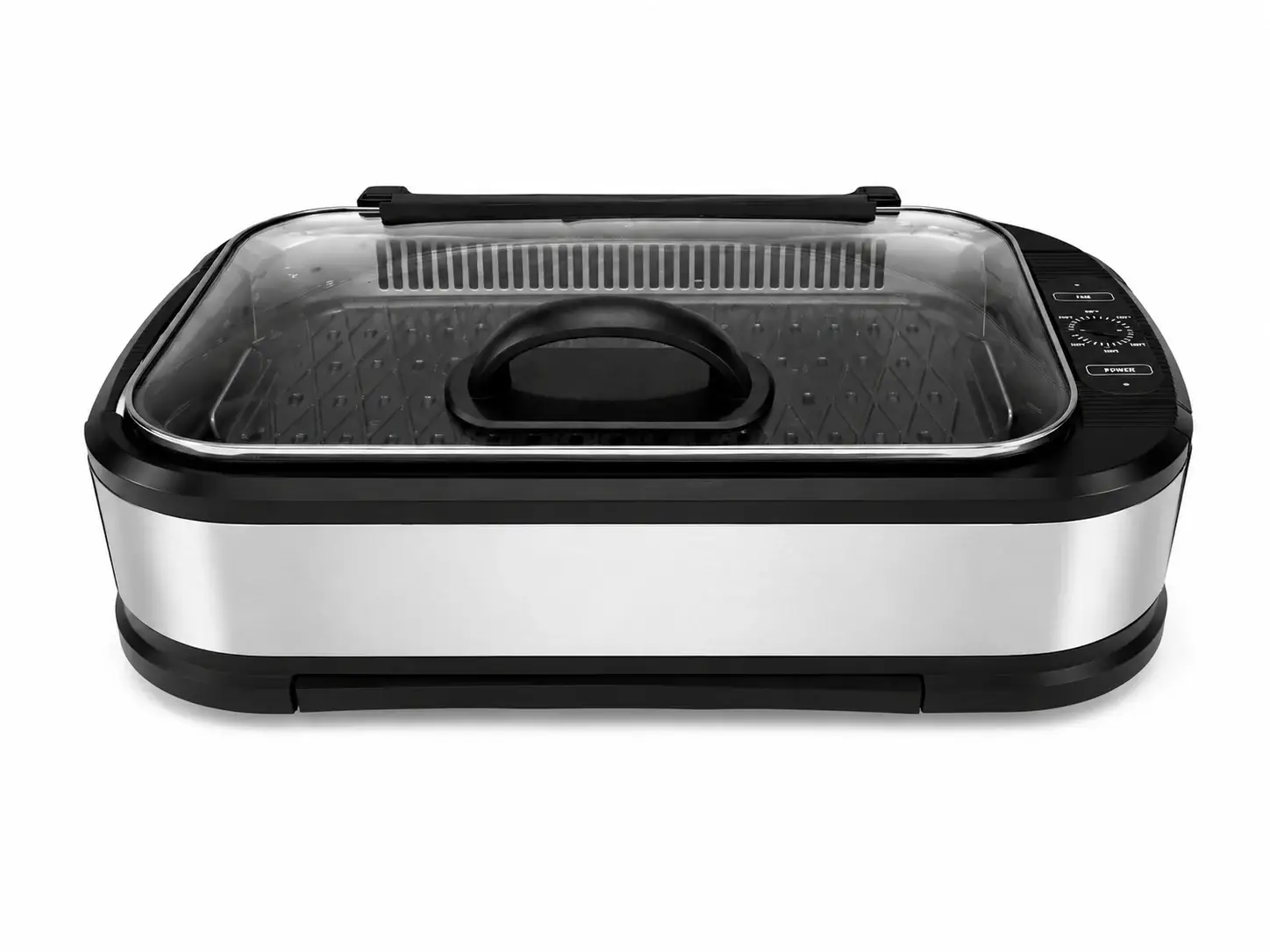 Smokeless Indoor Grill with Hinged Lid product image 2