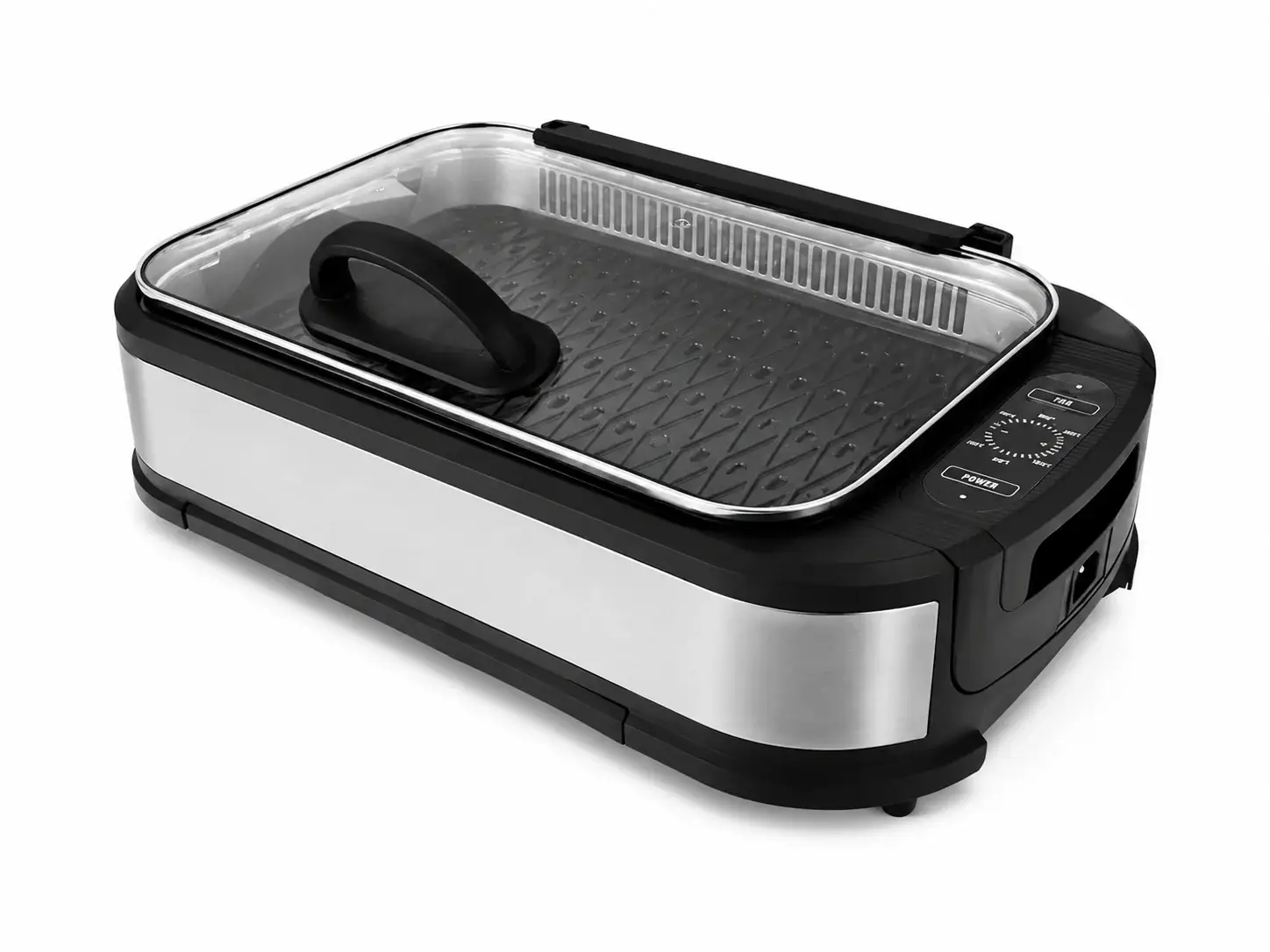 Smokeless Indoor Grill with Hinged Lid product image 5